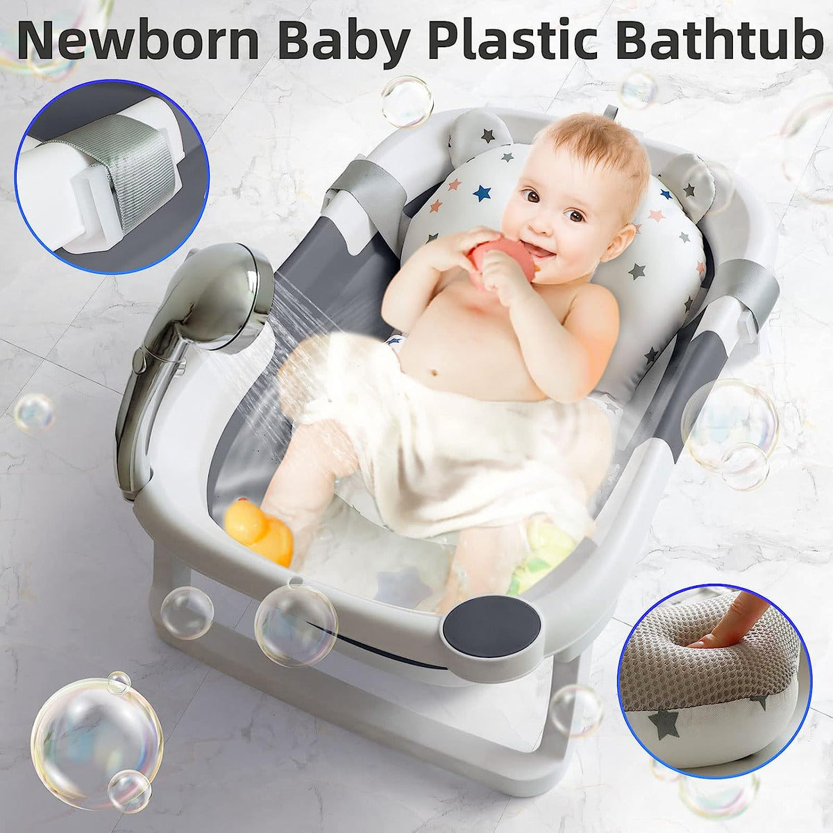 Bañera plegable incluye cojin