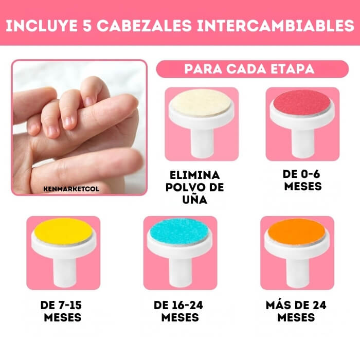 Lima Pulidora de uñas de Osito