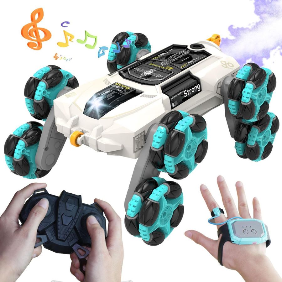 Carro doble control stund 8 llantas