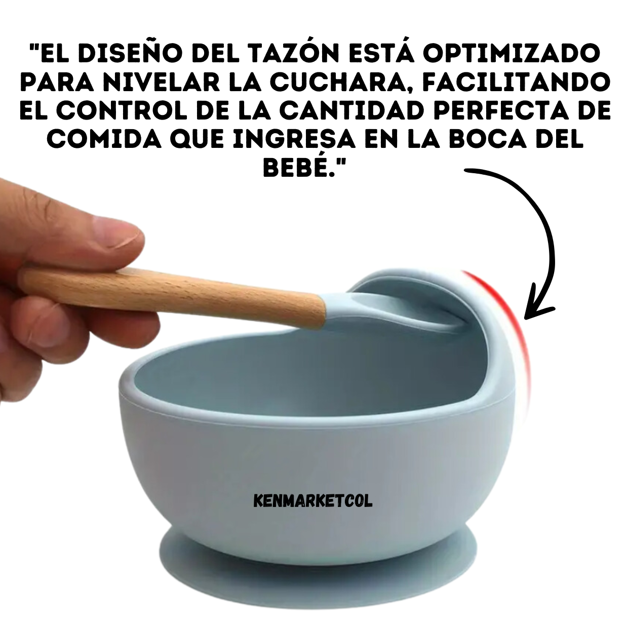 Set Vajilla silicona bebes