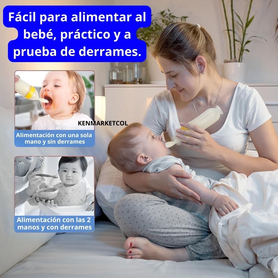 Tetero cuchara dosificadora