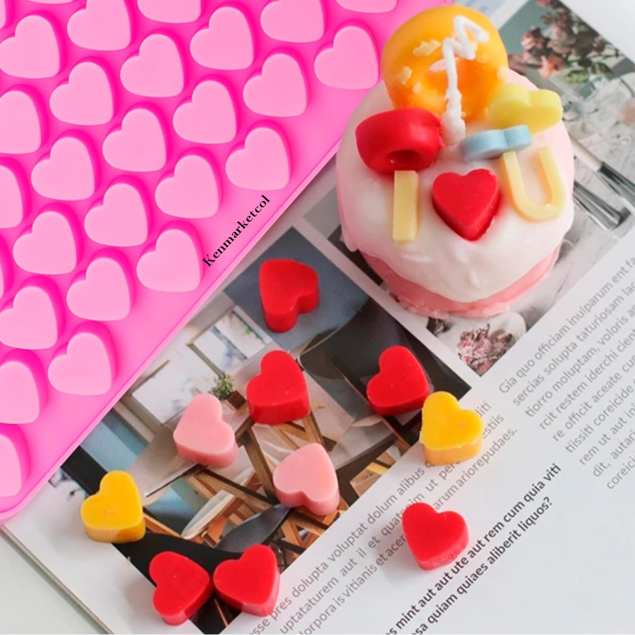 Molde de corazones + Gotero