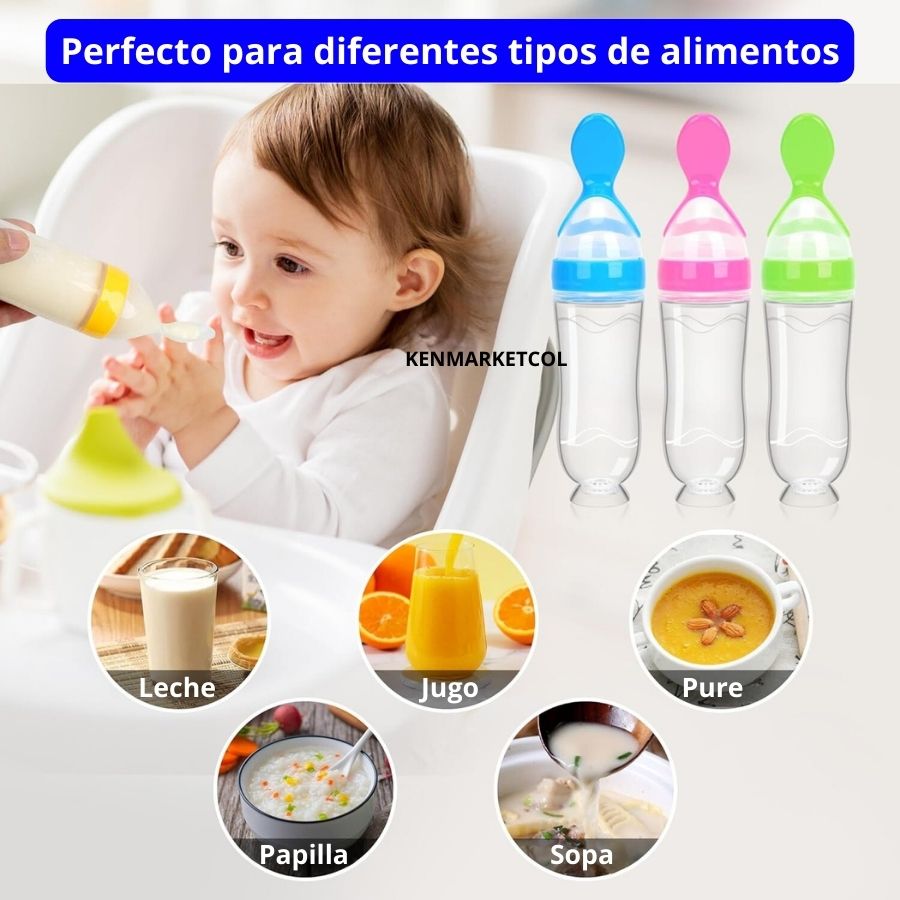 Tetero cuchara dosificadora