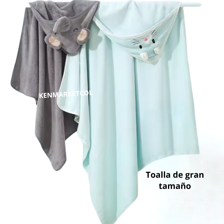Toalla manta para bebe Ultrasuave