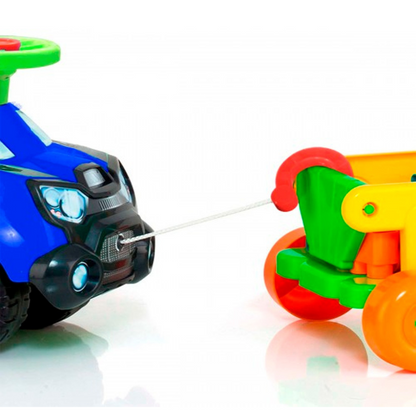 Carro Montable 3 en 1 para Bebé Caminador, Paseador y Montable