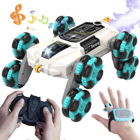 Carro doble control stund 8 llantas