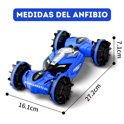 Carro Anfibio Stund 2 Controles Aqua