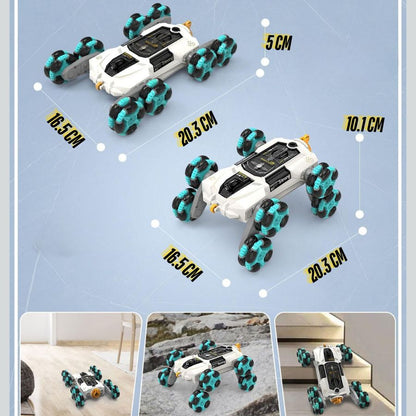Carro doble control stund 8 llantas